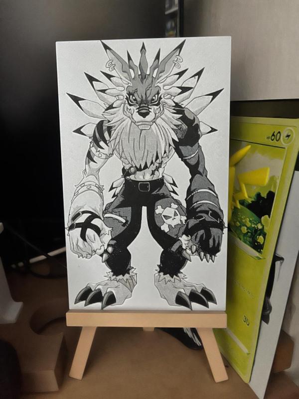 WereGarurumon Hueforge