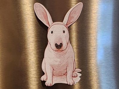 Easter Terrier Bunny (Hueforge) (3 Colors)