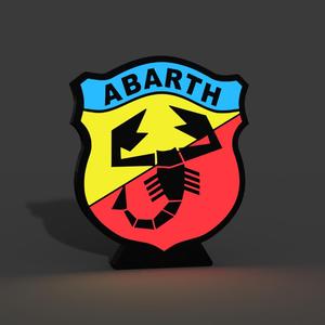Abarth 1969 Lightbox LED Lamp