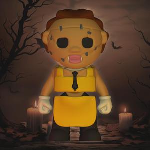 Leather Face Articulated Fan art