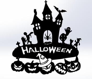 Wall art Halloween, line art vampire , teeth Halloween, 2d art   Wall art Halloween Pumpkins, line art Halloween