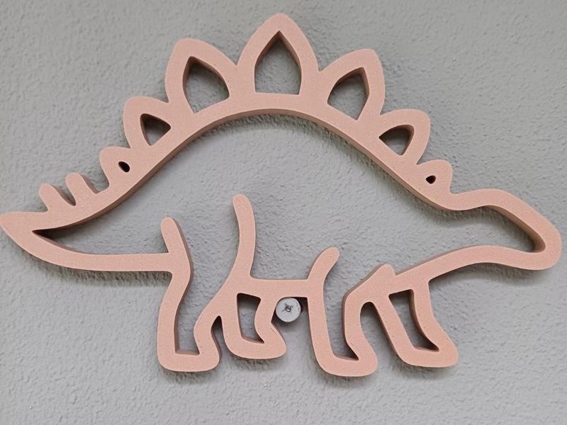 Jungle Stegosaurus Wall Art