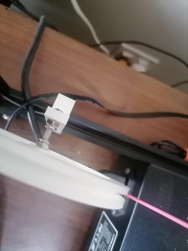 Ender 5 Plus Filament Support Quide Wheel