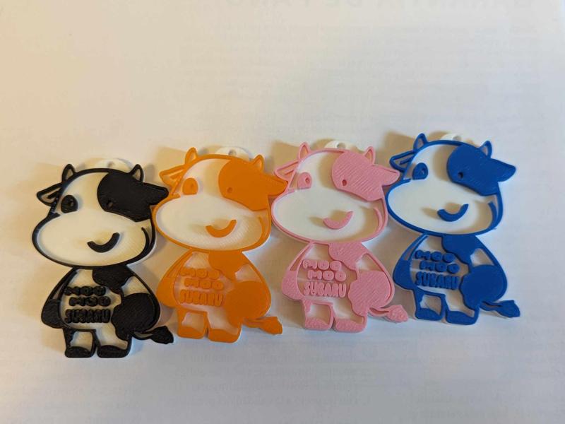 Moobaru Keychain