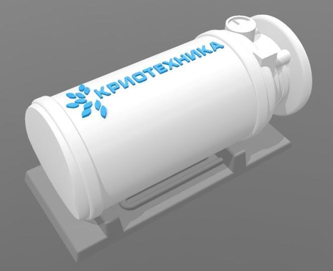 Kryocilindr with stand