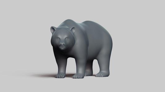 brown bear pose 02