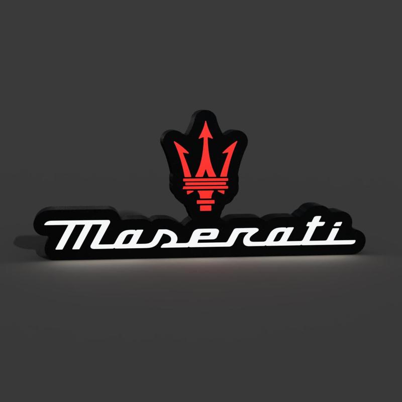 Maserati Lightbox LED Lamp