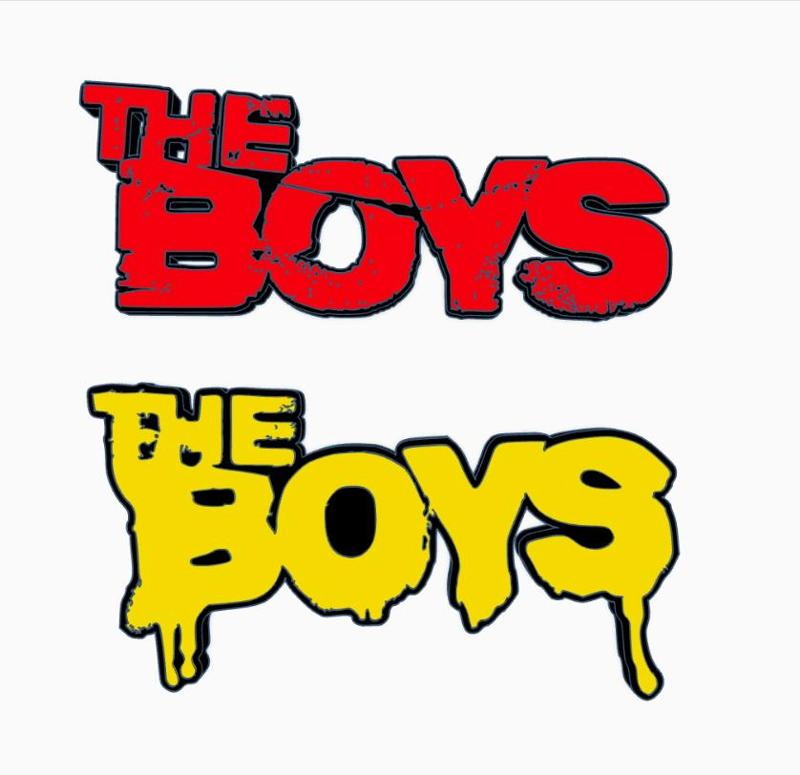 2x THE BOYS Logo Display by MANIACMANCAVE3D