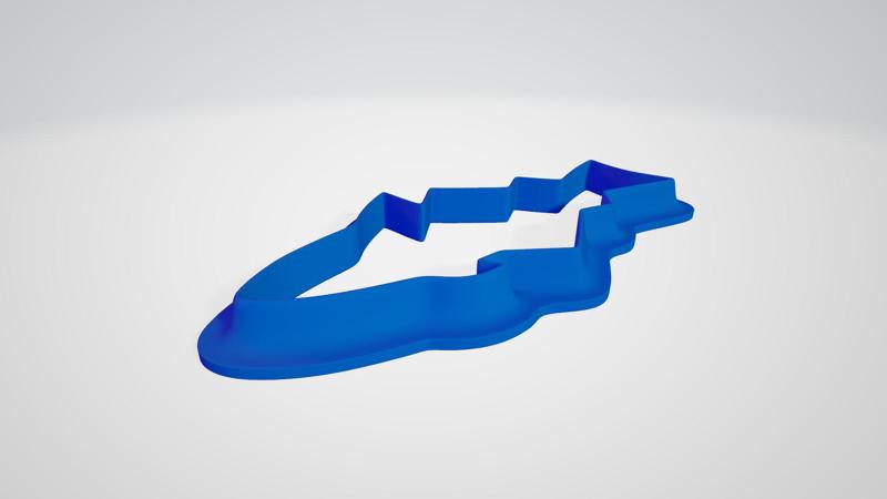 Fish" die-cutting mold