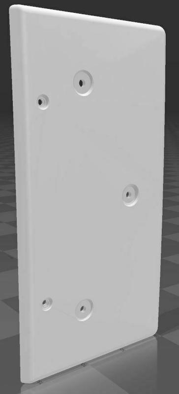 Car plate for Volkswagen