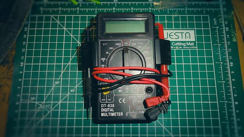 multimeter holder