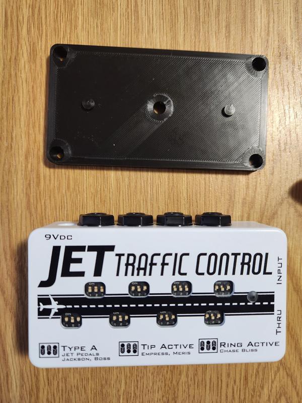 Jet Traffic Control Temple Audio Mounting Plate