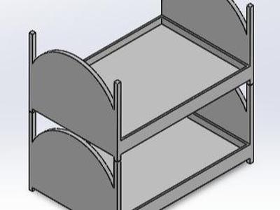 Doll house bunk bed