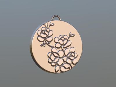 Flower Pendant