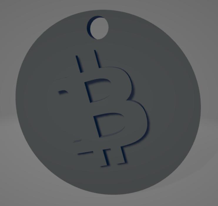 Bitcoin Cash keychain - Llavero de Bitcoin Cash