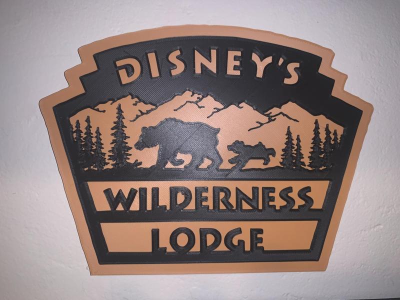 Disney's Wilderness Lodge Resort Sign