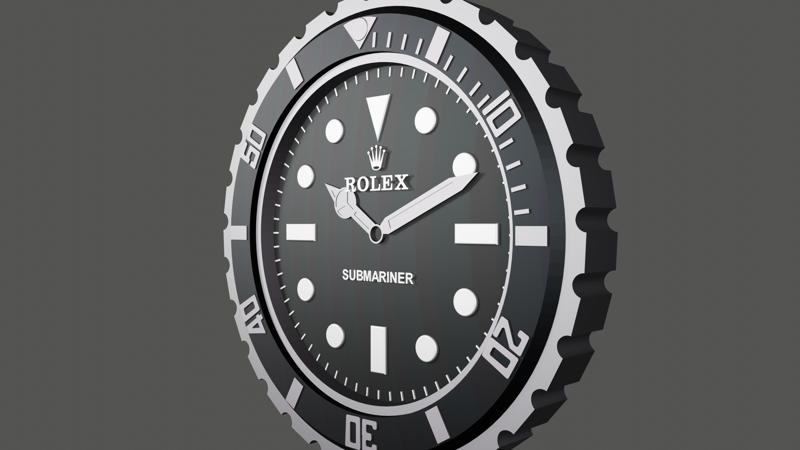 Wall Clock Rolex