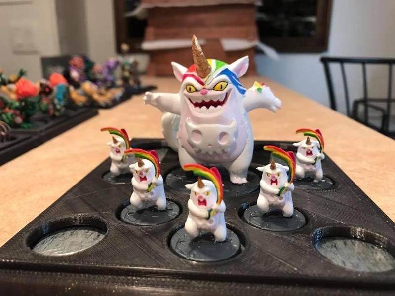 25mm, 39mm, and 50mm Miniature Storage & Display Trays