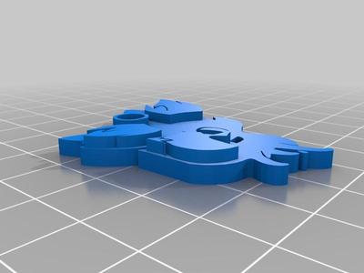 Fennekin Necklace/Key Chain