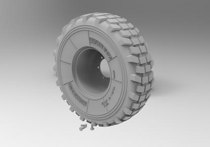 Panhard family spare wheel (AML 60/AML 90/M3)