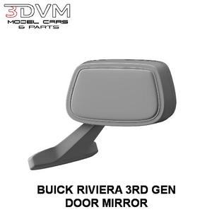 BUICK RIVIERA 3RD GEN DOOR MIRROR