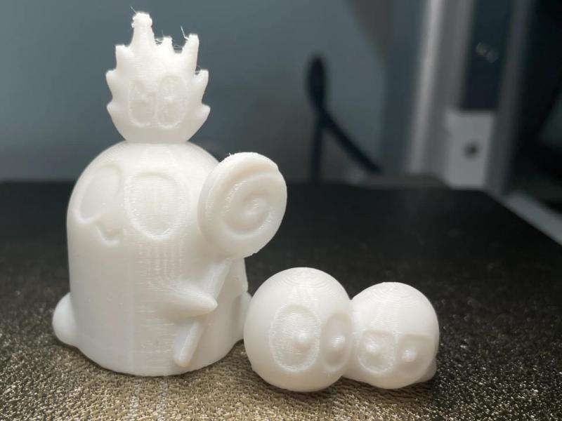 Cute Coal Lump Lollipop Ghost (Cute Small Decoration)