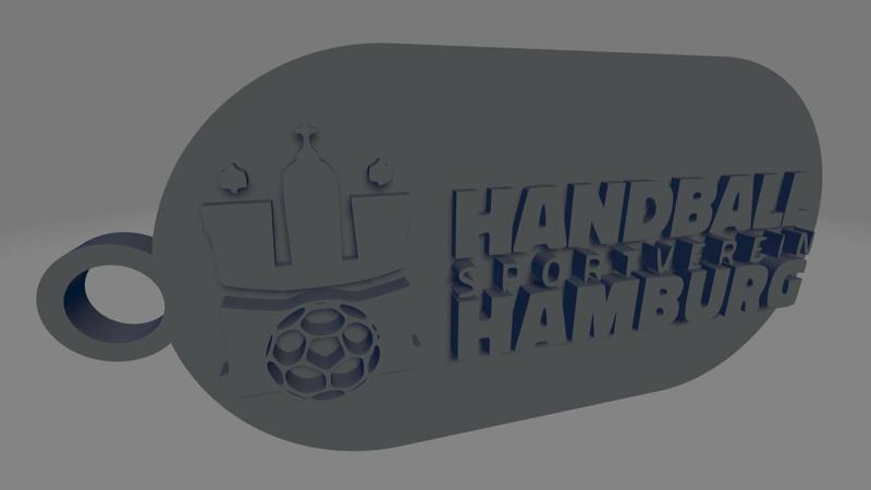 HSV Hamburg Keychain