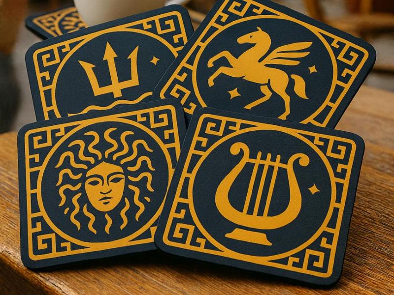 Guardians of Olympus – Coaster Set
