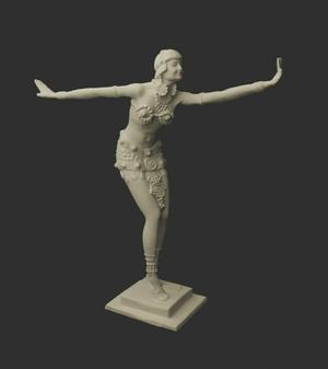 1920 Dancing flapper Girl