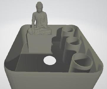 BOUDDHA flower pot