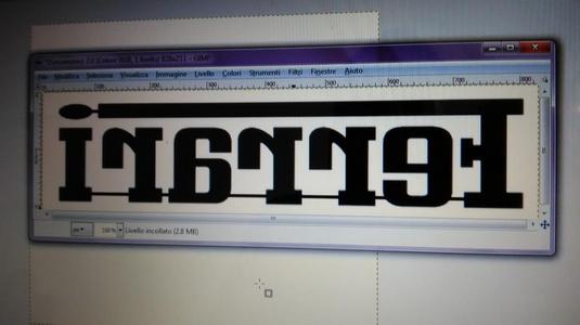 Adhesive logo