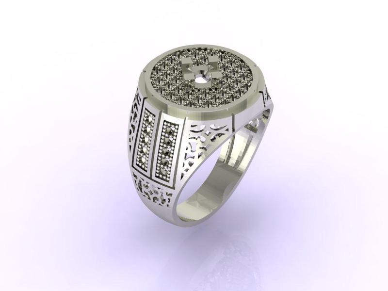 Gents Ring - Mens Ring STL READY FILES  Jewelry Rings For Men