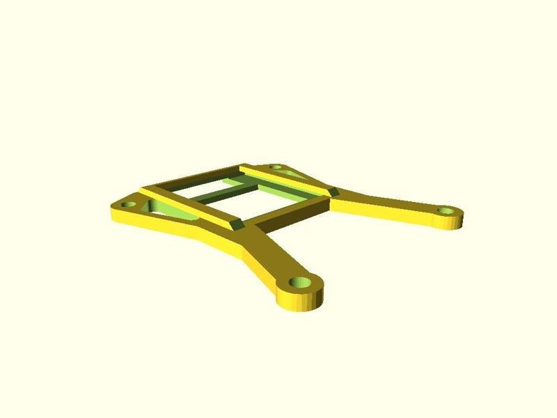 Eachine Firer 110 top plate FrSky XSR-E / XSR-M mount