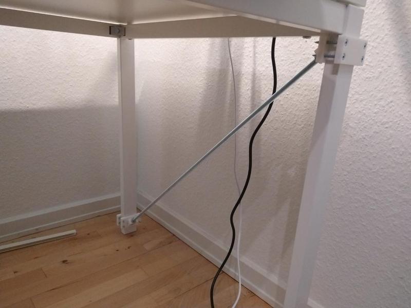 Ikea MELLTORP cross brace bracket