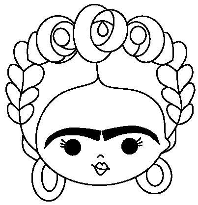 Frida Khalo cookie cutter