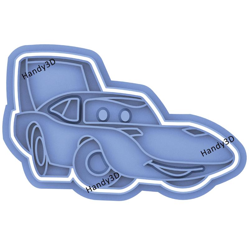 The King cars movie cookie cutter