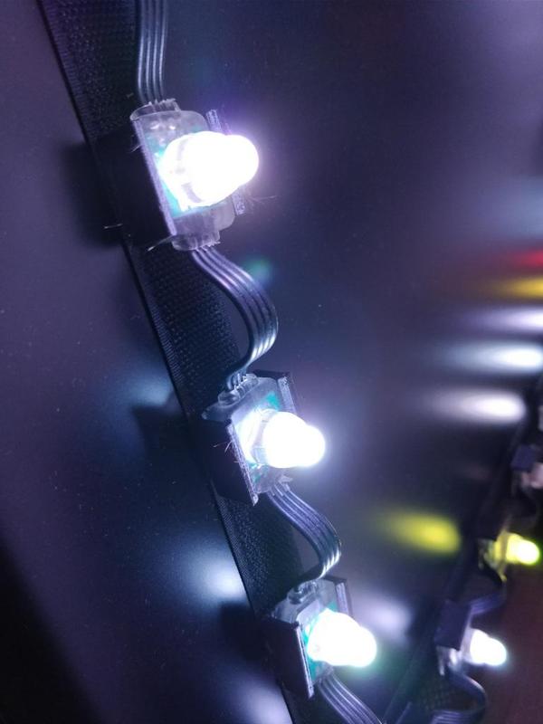 WS2801 IP68 LED Holder (Lightberry TV ambient light)