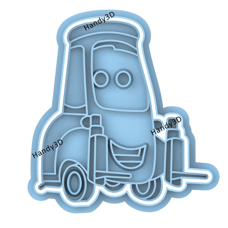 Guido cars movie cookie cutter