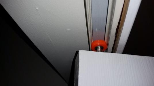 Roller for folding door