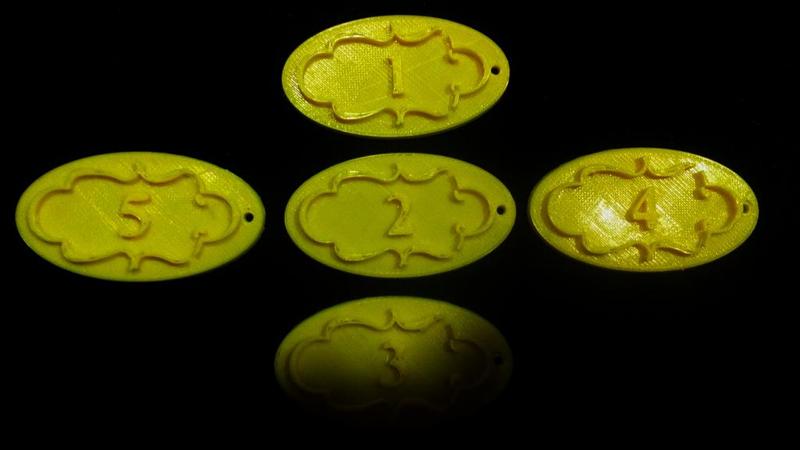 Vintage hotel keychain