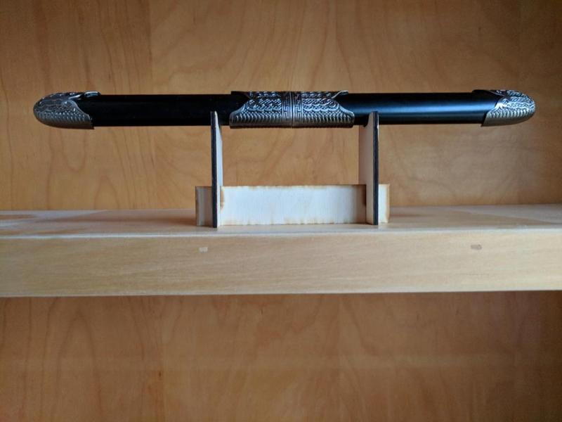 laser cut dagger stand