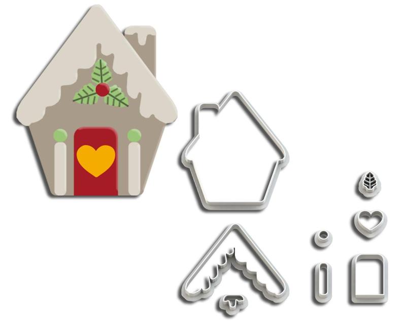 Christmas cutters - Christmas house Model