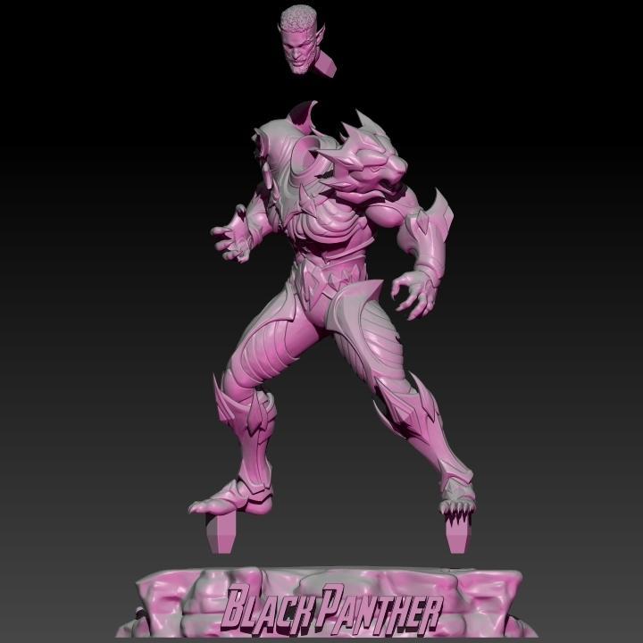 Black Panther-Thrice-Cursed King(Marvel Comics) | CARTOON FIGURE | MARVEL UNIVERSE | MARVEL RIVALS