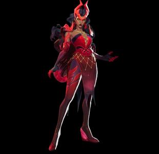 Scarlet Witch-Emporium Matron | (Marvel Comics) | CARTOON FIGURE | MARVEL UNIVERSE | MARVEL RIVALS