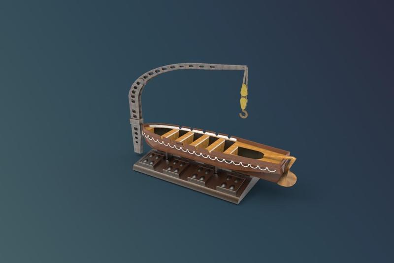 Lifeboat WW1 Millitary Ship