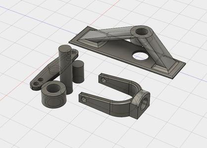 Steerable Tailwheel for RC Airplanes