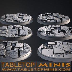 Broken Tiles 60x35mm Bases