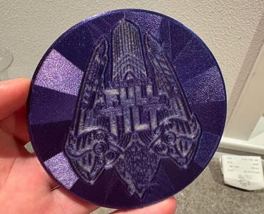 Disc Golf Mini Marker Full Tillt GLOW