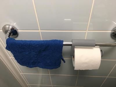 Toilet paper roll holder
