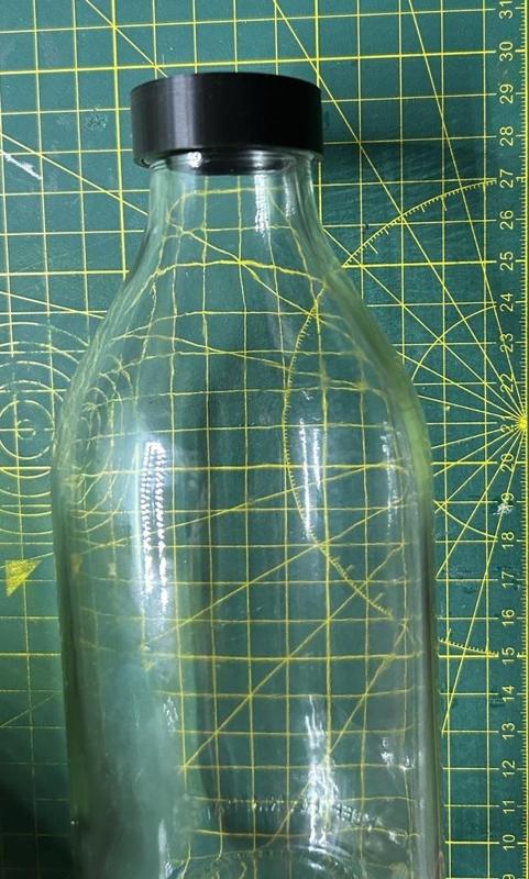 Milk bottle lid